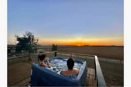 Tiny Cargo Home, Farm Experience with Rooftop Views - Image 5