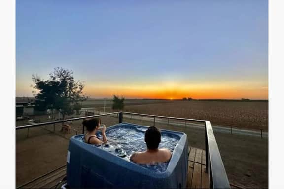 Tiny Cargo Home, Farm Experience with Rooftop Views - Image 5